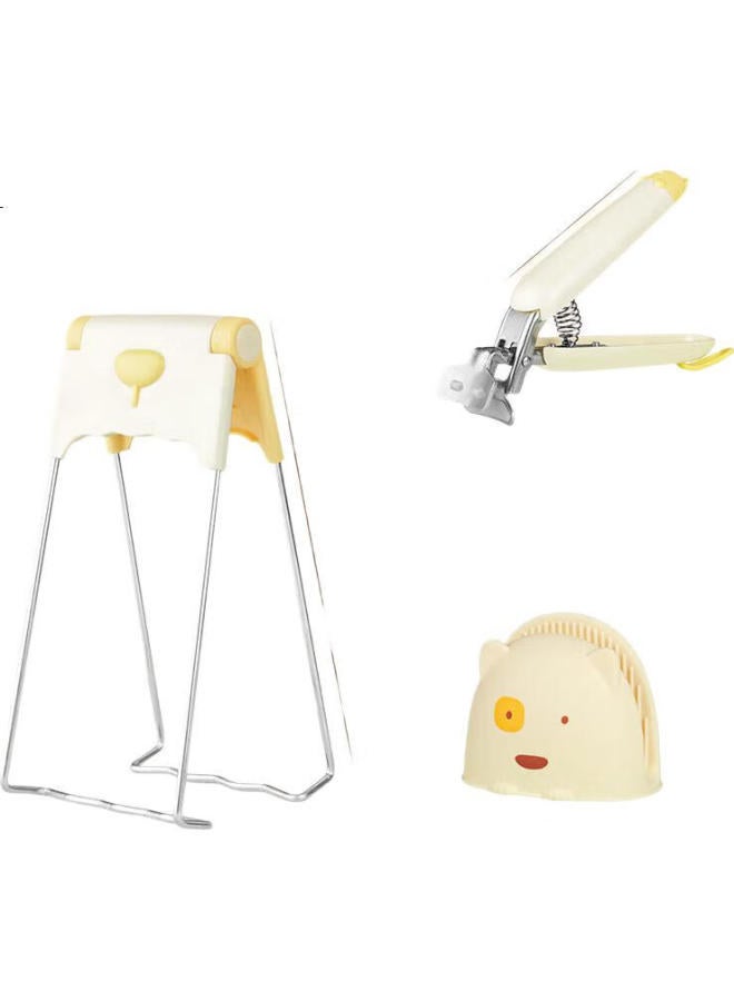 Baijie Anti-Scalding Bowl Clip Kitchen Tool Set - Image 3