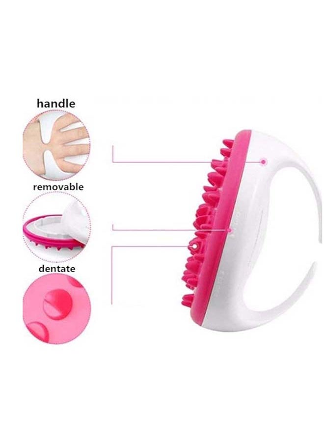 HTC - Silicone Anti Cellulite Massager, Body Shower Scrubber, Cellulite Remover - Improve Circulation, Distribute Fat Deposits, Body Massager, Exfoliator - Image 1