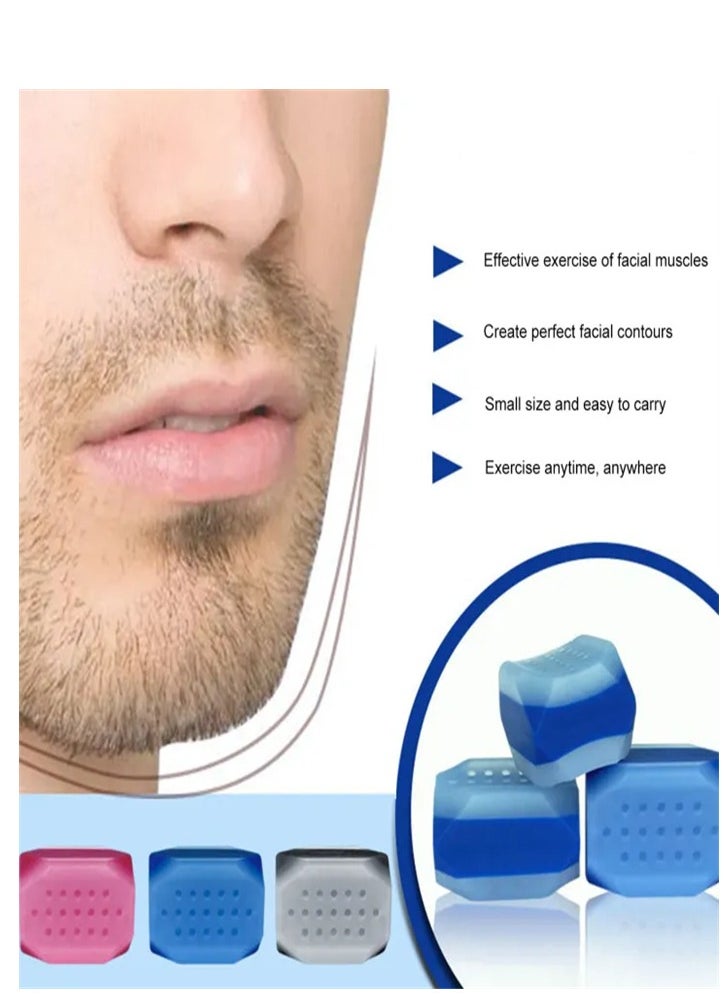 Generic - Exerciser Beginner Jawline Exercise Tool Silicone Jaw Exerciser for Jawline 40/50/60 Lbs Resistance Professional Masseter Muscle Trainer Ideal for Beginners to Advanced Users - Image 1