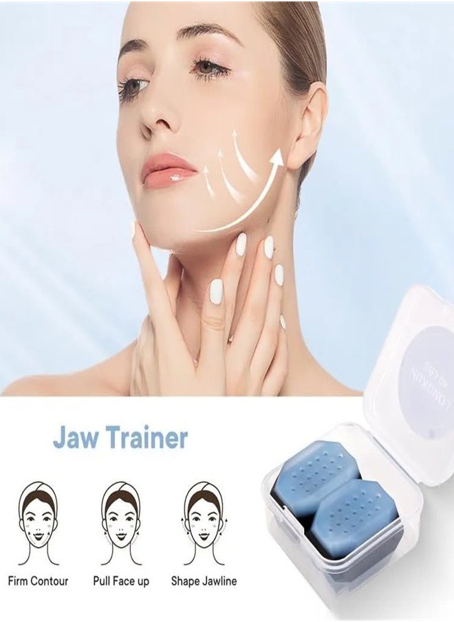 Generic - Exerciser Beginner Jawline Exercise Tool Silicone Jaw Exerciser for Jawline 40/50/60 Lbs Resistance Professional Masseter Muscle Trainer Ideal for Beginners to Advanced Users - Image 1