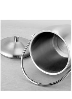 ALMUFARREJ Stainless Steel Insulation Ice Bucket Silver  - Image 2