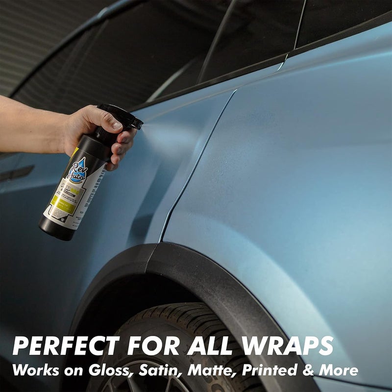 Rev Auto Wrap APC - Removes Soot, Oil, Scuff Marks and Light to Medium Stains From Vinyl Wrap For Cars | Vinyl Wrap Scuff Remover | Works For All Vinyl Wrap Finish | Exterior Wrap Care Product (16oz) - Image 3