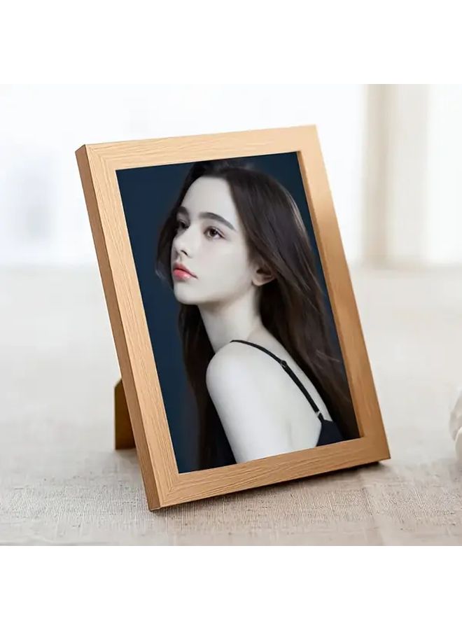 إطار صور خشبي مربع كبير مثالي لتزيين المكتب والهدايا التذكارية - Image 2