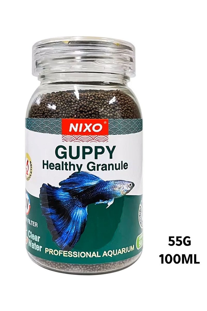 طعام نيكسو بروتوزوان للدود الدموي للأسماك 100 مل – علف بيو-تقني عالي الجودة للأسماك الاستوائية الصغيرة والزينية