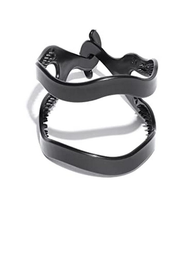 CHANDERKASH Puff and Donut/Bun Maker Hair Accessory Set (Black; Pack of 3)|Puff Juda Bun Shaper |Messy Bun Scrunchie - Image 4