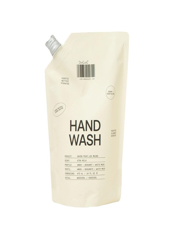 DedCool Hand Wash | Xtra Milk | Squalane, Aloe & Marshmallow Root | Gentle, Hydrating Cleanser | Non-Toxic, Vegan | 16 fl oz - Image 1