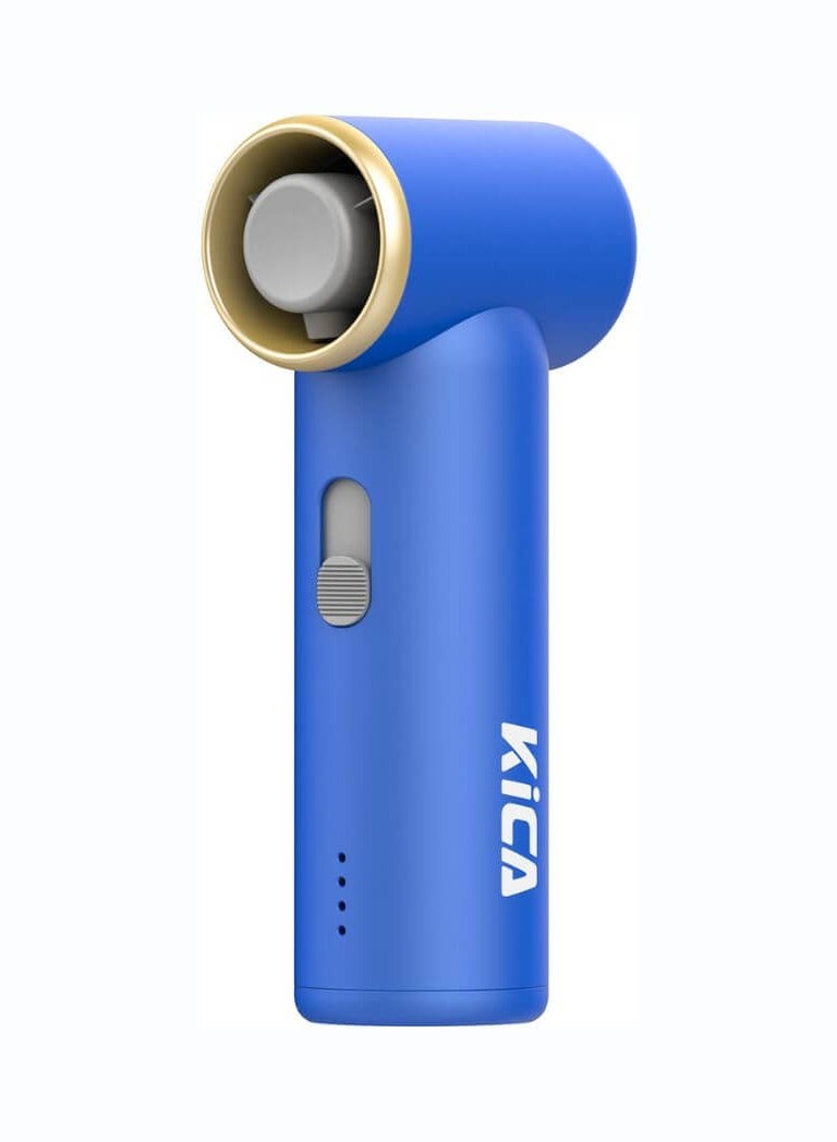 KICA Jet Fan Mini 36000RPM 14H Long Battery Life 3000mAh Blue - Image 1