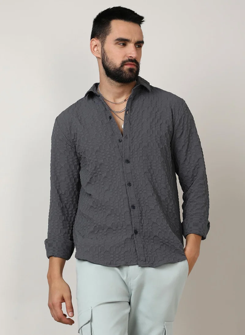 كامبوس سوترا قميص هندسي منقوش