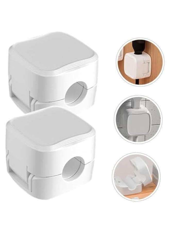 HOOKOR 6 Pack Magnetic Cable Clips, Wire Holder Keeper Organizer, Organize Phone USB Charger Cable for Home, Office, Car, Desk, Nightstand, White (71-03)  - Image 5