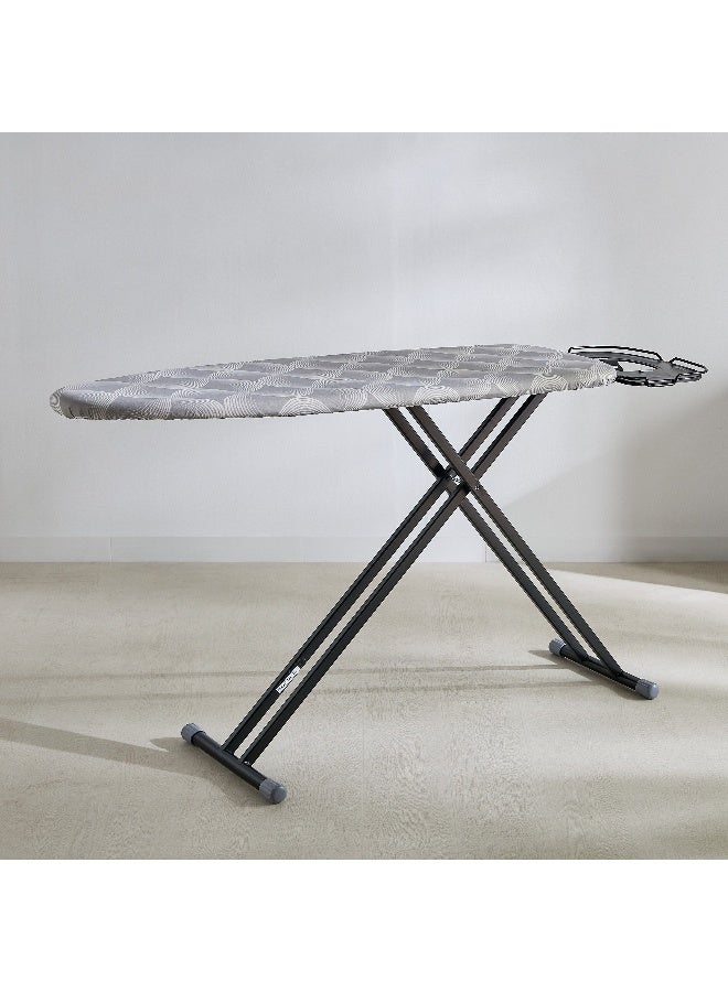 Home Box Prime Mesh Height Adjustable Ironing Board with Jumbo Iron Rest and Sturdy Metal Frame - 135x46 cm - Image 2