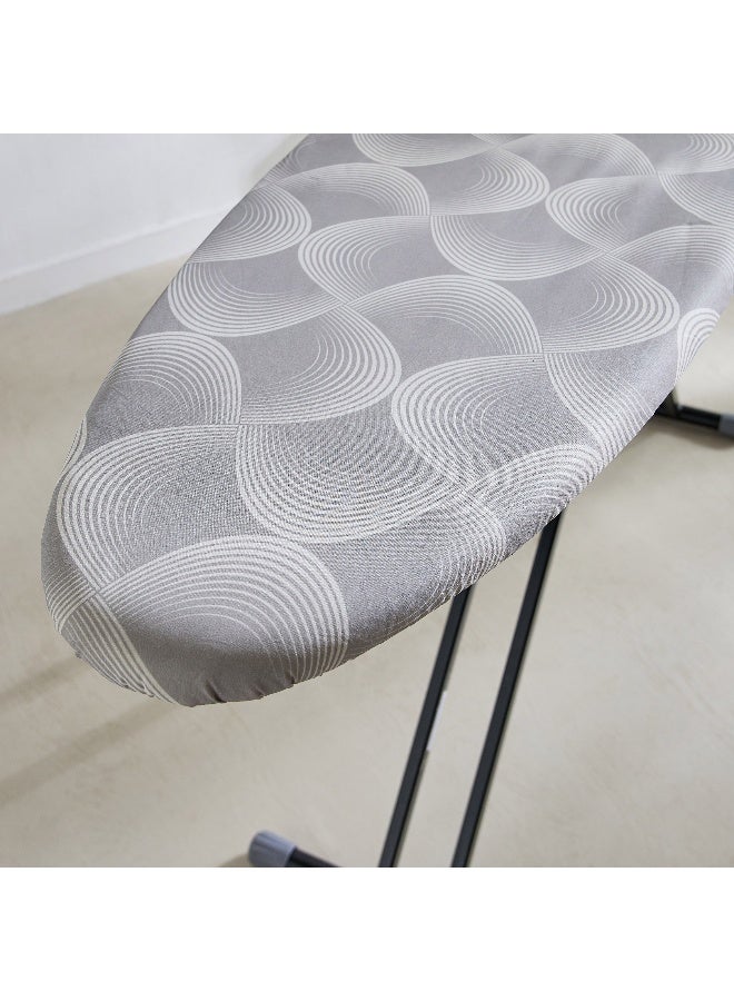 Home Box Prime Mesh Height Adjustable Ironing Board with Jumbo Iron Rest and Sturdy Metal Frame - 135x46 cm - Image 3