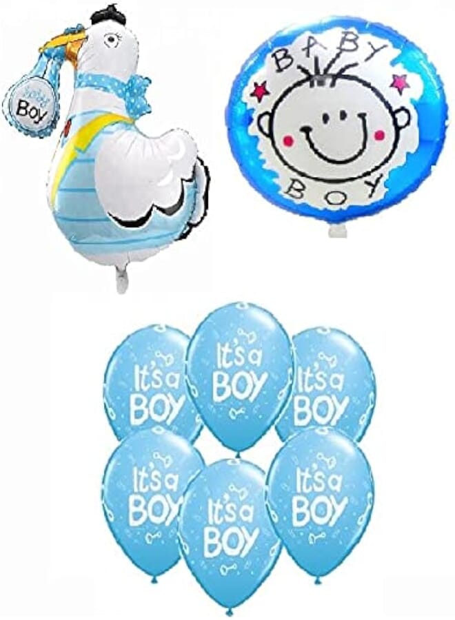 Secret it's a boy balloon set for baby shower party decoration