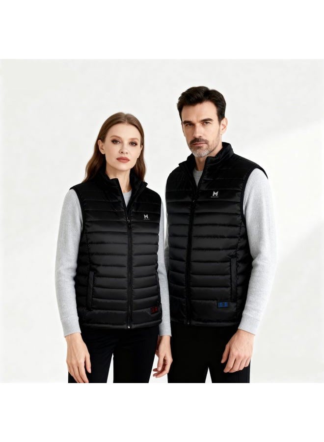 MRAWARM Heated Vest, Lightweight Electric Heated Vest for Men Women 6 Heating Zone 3 Temperature Heating Vest - Image 2