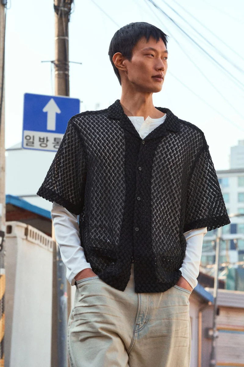 H&M Loose Fit Resort shirt