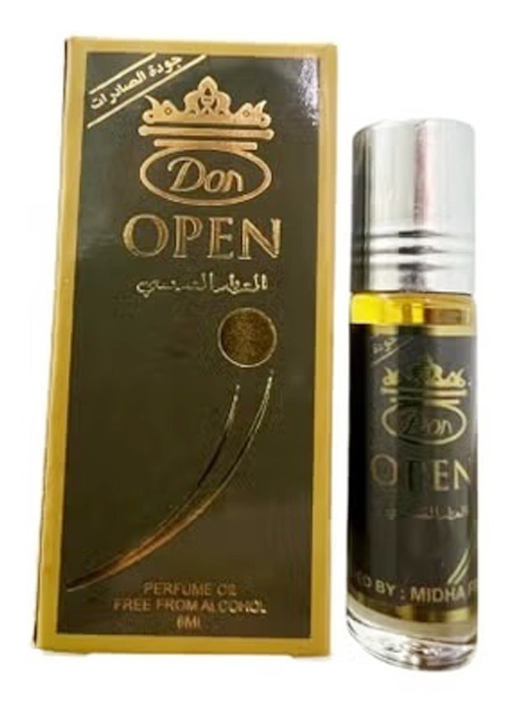 don Open French Fragrance Roll On Perfume 6ml (Pack of 6) - Image 2