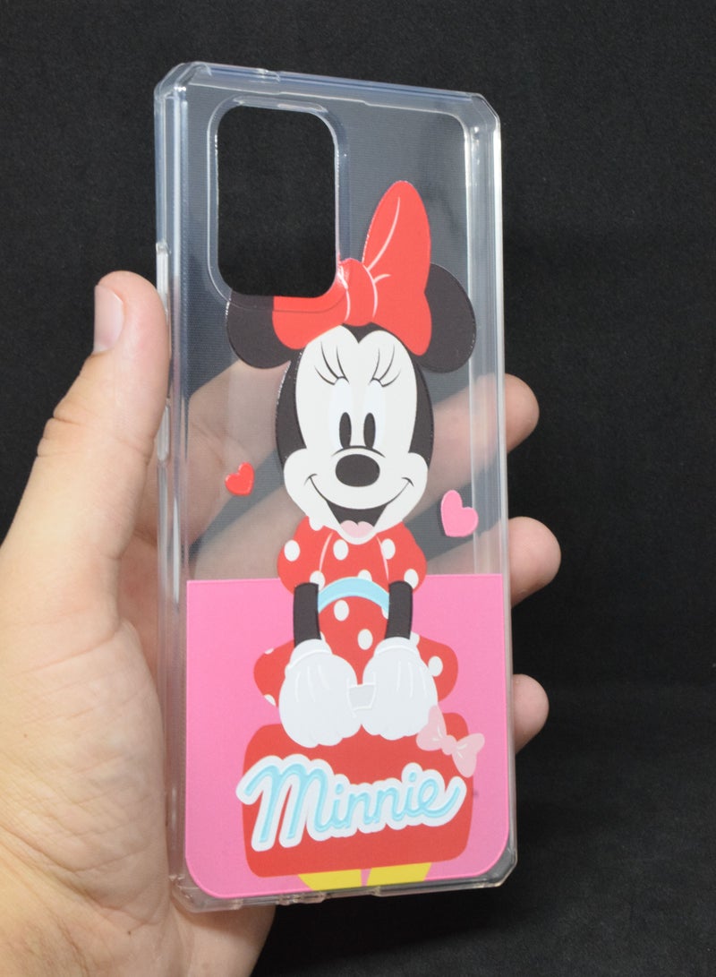 BORTONY Samsung Galaxy A91 Case Compatible for Women Girls Unique Design TPU Shockproof Protective Cover - Image 2