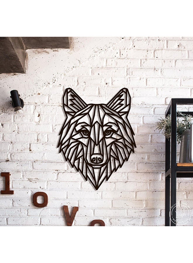 Geometric Wolf Head Wall Art - Image 5