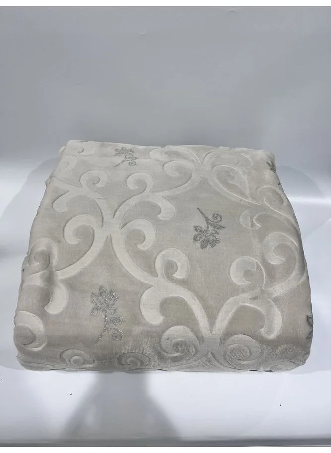 MERINOS Merino Twinkle Blanket Double Smoke