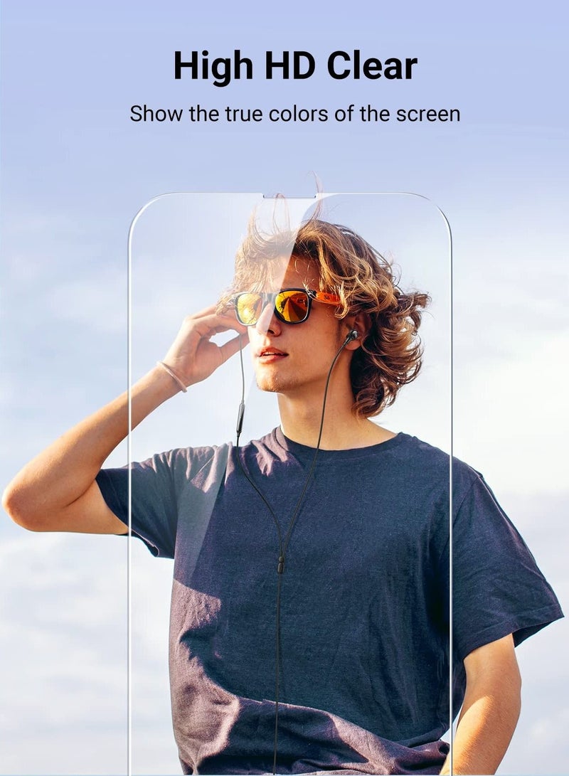 BORTONY Pack of 2 Screen Protector Compatible with 14 Plus/13 Pro Max 6.7" Tempered Glass 9H Hardness [HD Clear] [Anti-Scratch] [Bubble Free] For Apple iPhone 14 Plus/13 Pro Max - Image 4