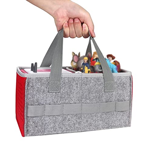 Hounyoln Carry Bag for Toniebox Audio Player Starter Set,Felt Organizer Case for Tonie 2 Starter Set Storage Bag - Image 2