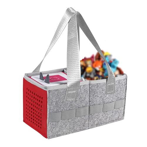 Hounyoln Carry Bag for Toniebox Audio Player Starter Set,Felt Organizer Case for Tonie 2 Starter Set Storage Bag - Image 1