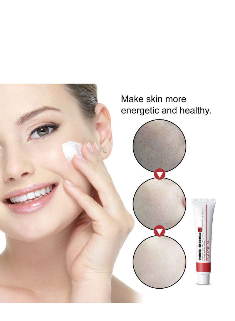 إيلهو كريم تبييض النمش يساعد في تقليل البقع الداكنة | مضاد للشيخوخة | العناية بالبشرة الجمالية | كريم البقع | علاج البقع 20 جرام - Image 4