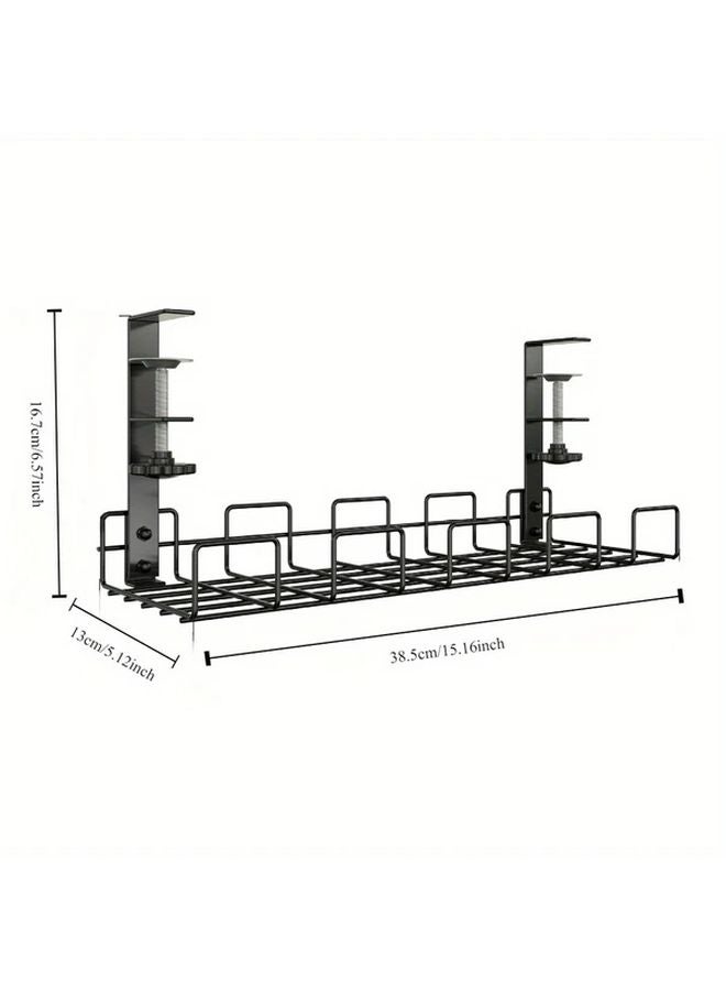 Black Heavy Duty A Frame Table Leg Storage Shelf With Open Grid Base 15 16x5 12x6 57inch - Image 3