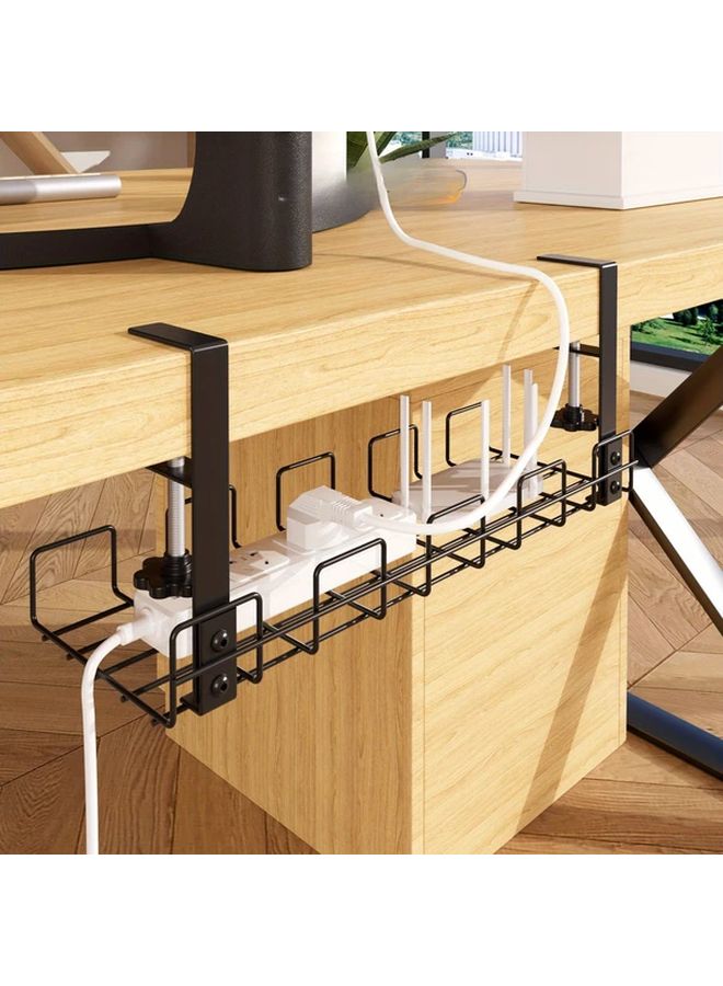 Black Heavy Duty A Frame Table Leg Storage Shelf With Open Grid Base 15 16x5 12x6 57inch - Image 1