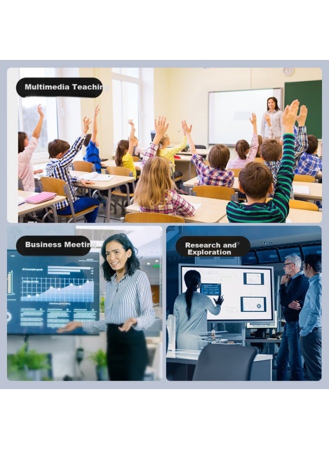 Whist While I15 Retractable Teaching Pointer, Electronic Whiteboard Touch Pen, Multimedia Teaching All-in Device, Reading Pen, Smart Blackboard Writing Stylus, Home Command Baton, Teaching Rod, Learning Machine Touchscreen Pe - Image 5