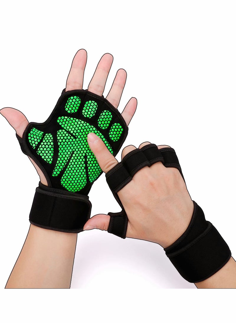 KASTWAVE Workout Gloves for Men Latest,  Ventilated Fitness Gloves, Built-in Wrist Support, Used to Exercise Weightliftin of Man&Woman, Mashable, No Calluses,Cross Training - Image 1