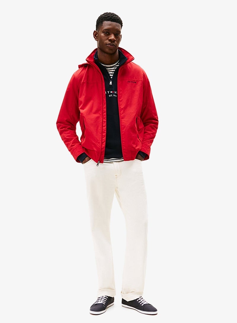 TOMMY HILFIGER canvas lace up low top sneakers - Image 2