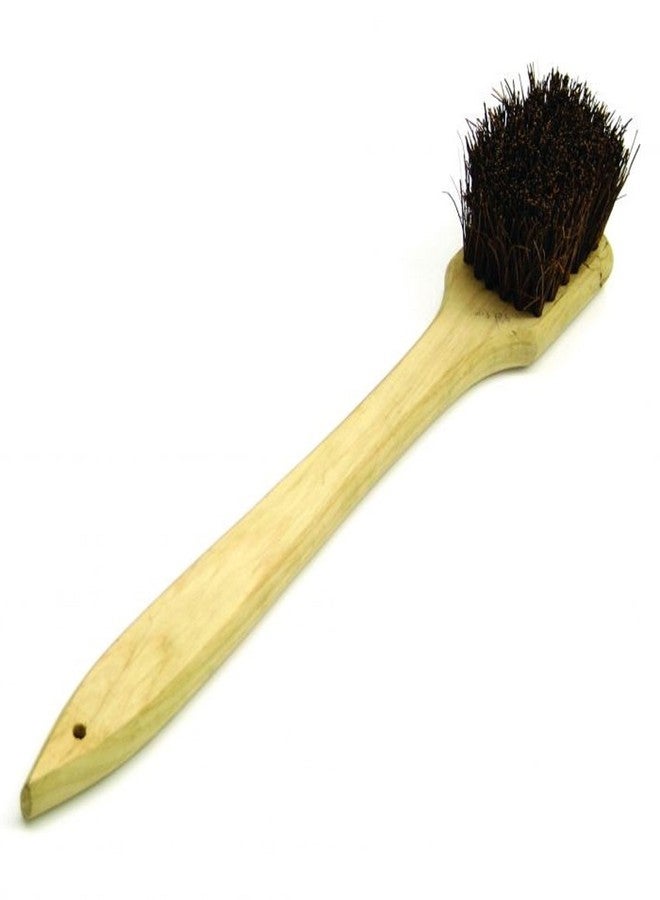 TrueCraftware- 20-inch Wok Brush Palmyra Bristles with Wooden Handle - Wok Brush Cleaning Brush Kitchen pan Brush Scrub Brush Kitchen Cleaning Brush Pot Scraper Scrubber Dish Pan Brush for Cooking - Image 1