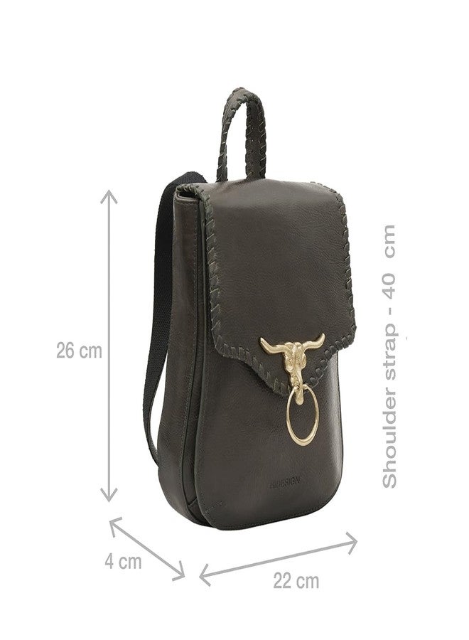 Hidesign Women Olive Oklahoma 03 Casual Backpack M - Image 2