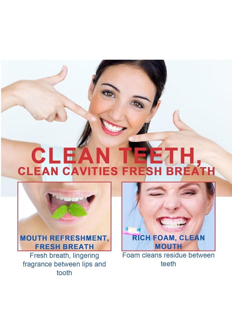 SP-6 Ultra Whitening Toothpaste | Deep Cleaning, Fresh Breath, Protects Gums, and Removes Stains for Brighter Teeth, 120g - Image 2