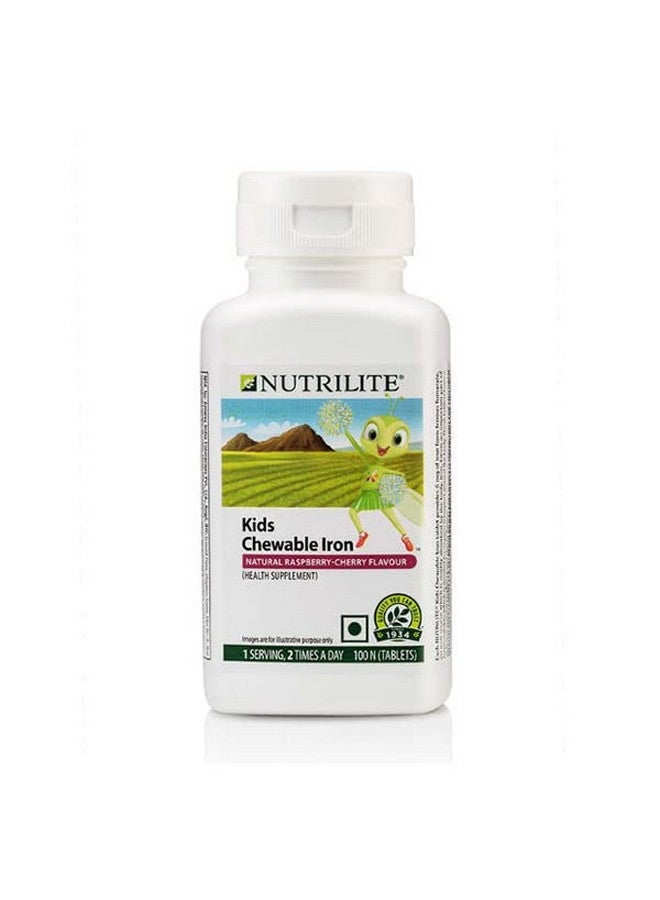 Amway أقراص الحديد القابلة للمضغ للأطفال من أموى نوتريلايت - 100 عدد - Image 1