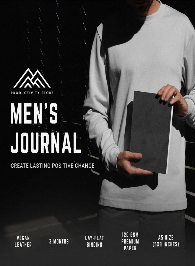 PRODUCTIVITY STORE Better Man Jounral - Gratitude Journal - 5 Minute Journal - Reflection Manifestation Journal for Mindfulness & Self Care Journal - Goal/Guided Gratitude Journal for Men - Productivity Store - Image 2