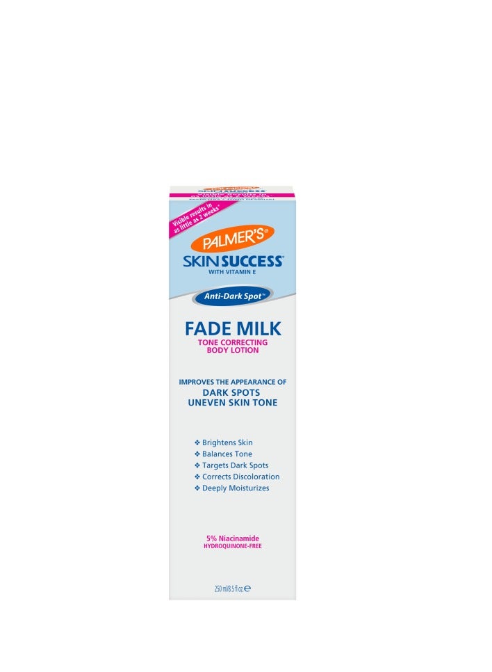 PALMER'S Skin Success Anti-Dark Spot Fade Milk Tone Correcting Body Lotion 250ml  - Image 1