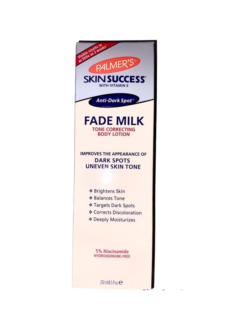 PALMER'S Skin Success Anti-Dark Spot Fade Milk Tone Correcting Body Lotion 250ml  - Image 2