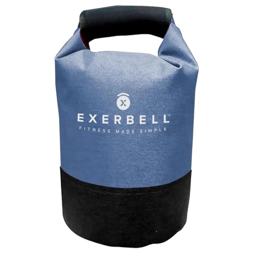 Exerbell Foldable Adjustable Kettlebell 4-30lbs – Portable Water Sandbag Functional Strength Tool – Soft Floor-Friendly Mobility Gear for Home Gym Travel – Leak-Resistant Load with Internal Scale - Image 1