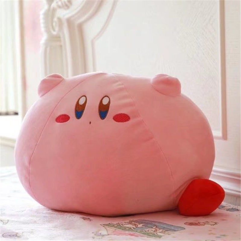 Ins Japan Star Kabi Pillow Plush Doll Soft Doll Kabi Keychain Doll Soft Cushion Large running round eye kabi [43*33cm] elastic super down cotton 