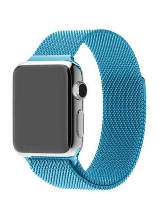 Stainless Steel Milanese Loop Mesh Band for Apple Watch 7/6/SE/5/4/3/2/1 42mm/44mm/45mm Sky Blue - pzsku/Z3DBA9D6A663BAC88A993Z/45/_/1658216222/a2527936-5d58-4b53-93e1-11a0c9a75a56