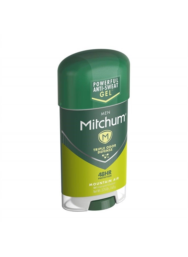 Mitchum Clear Gel Antiperspirant & Deodorant for Men, Mountain Air - 3.4 oz