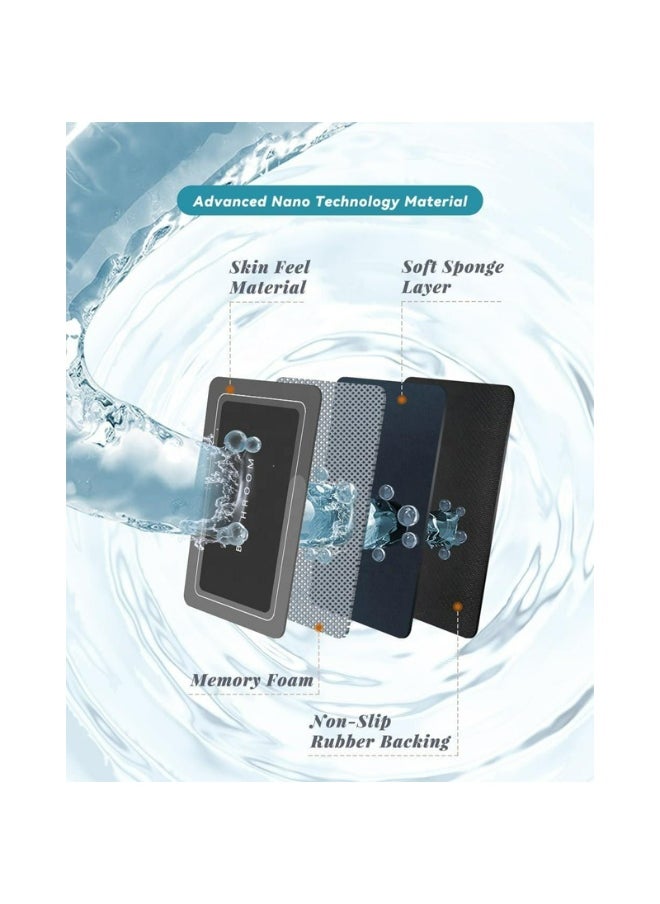 Generic - Luxurious Non-Slip Bathroom Fiber Mat 38*58cm. - Image 1