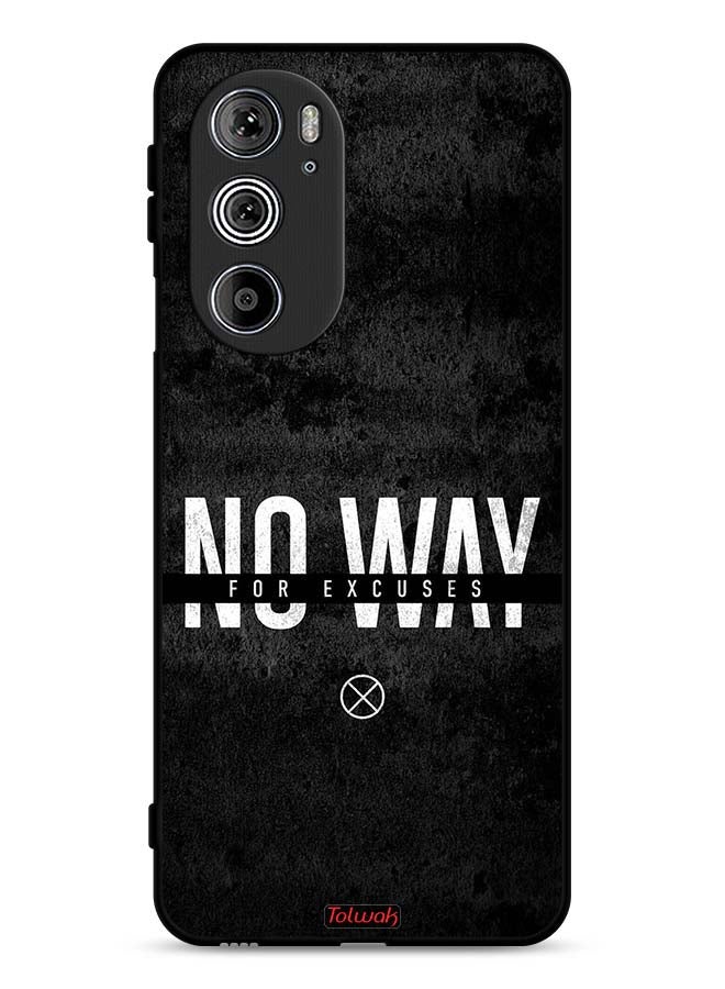 Tolwak Motorola Edge 30 Pro Protective Case Cover No Way For Excuses - Image 1