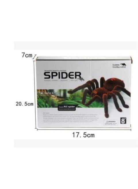 Explosions Strange Simulation Remote Control Animal Infrared Trick Remote Control Snake Remote Control Caterpillar Toy-Color:Remote Control Big Spider