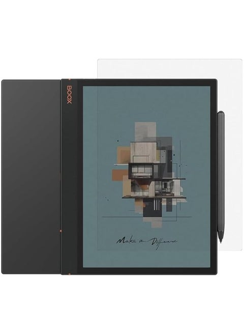 حزمة من اثنين: حماية الشاشة الورقية متوافقة مع Onyx Boox Note Air 4 C حجم 10.3 بوصة 2024، الرسم والكتابة كما في الورق وسهلة التركيب ومضادة للتعكر وحساسة.