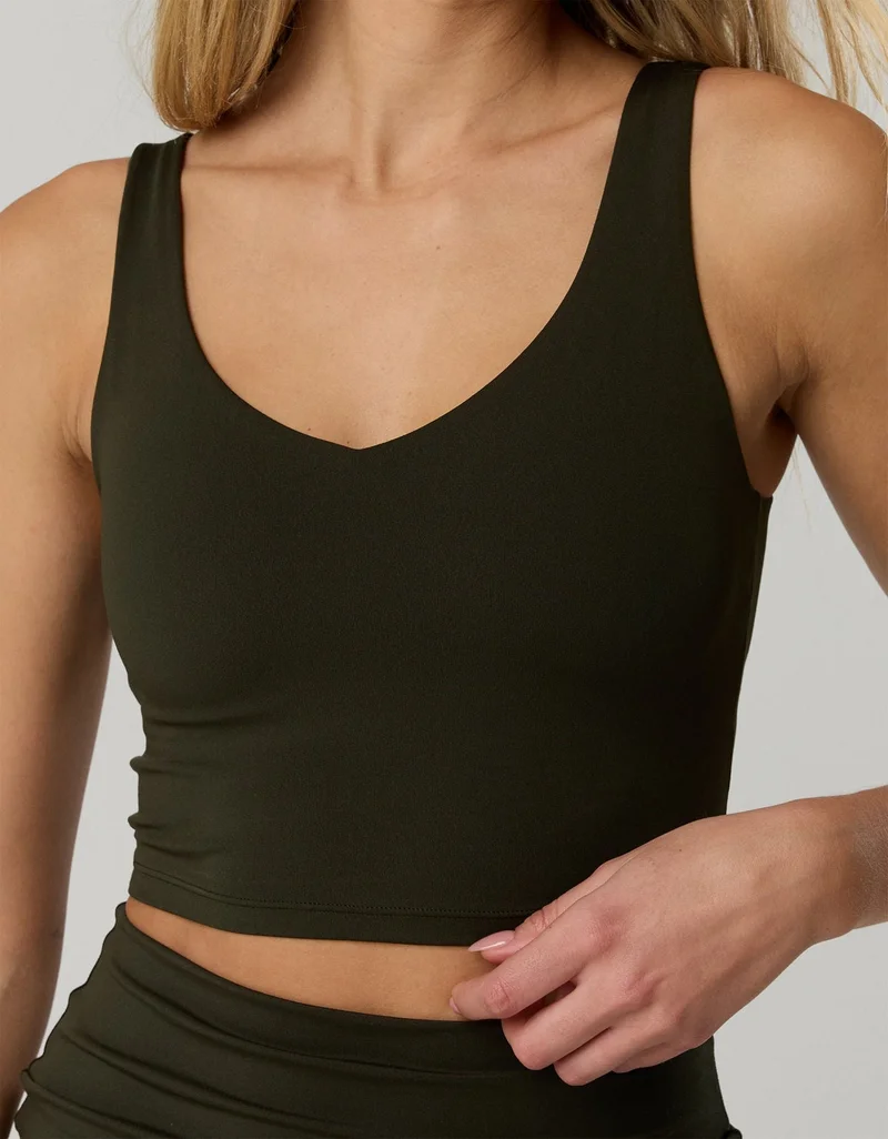 Aerie OFFLINE By Aerie Real Me Low Key Longline Sports Bra