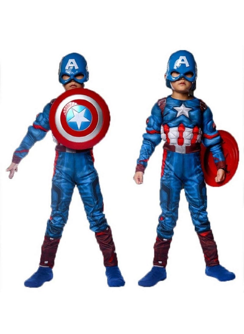 MARVEL DEALS Captain America muscle suit for kids - Image 1
