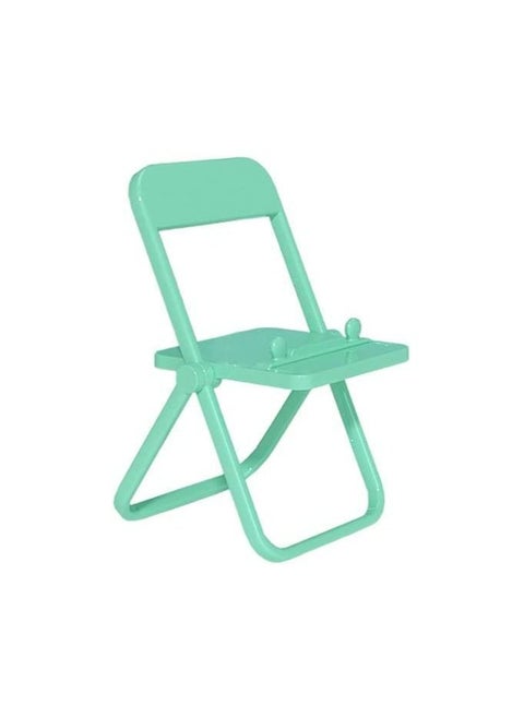 Chair Adjustable Phone Holder Stand Foldable Mobile Phone Stand Desk Holder Universal Lazy Bracket Compatible with Any device Green