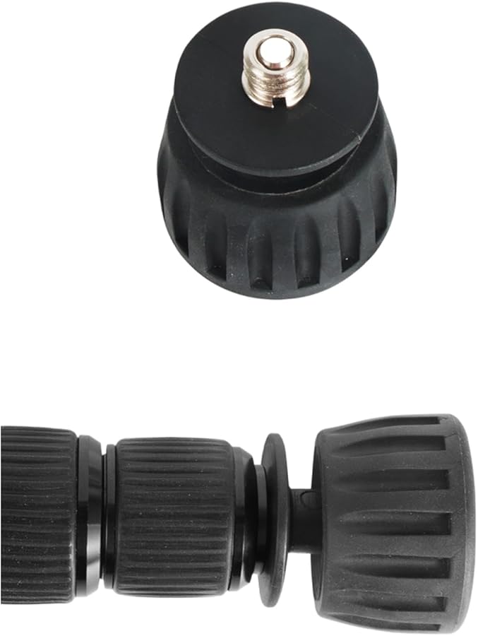Anti Slip Tripod Feet 360 Degree Adjustable Rubber Base 1 4 3 8 Double Thread - Image 5